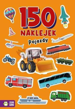 150 naklejek. Pojazdy