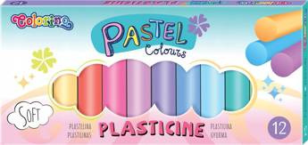 COLORINO PLASTELINA PASTELOWA 12 KOLORÓW 87805