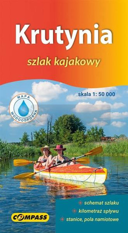 Mapa kajakowa - Krutynia 1:50 000 wersja polska