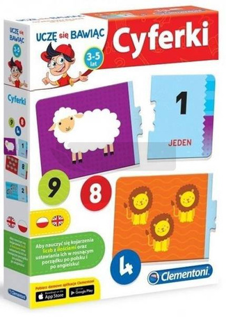 Uczę się bawiąc. Cyferki