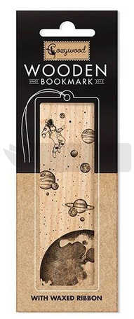 Zakładka drewniana Astronauta