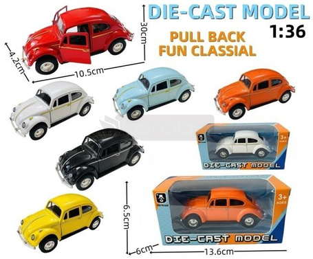 Auto metal garbus z napędem MIX