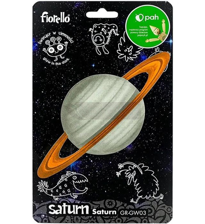 Naklejka fluorescencyjna Saturn 18,7x9cm