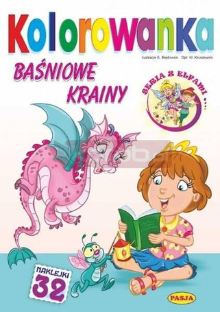 Baśniowe krainy. Kolorowanka