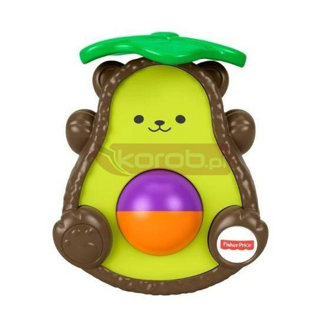 FISHER PRICE GRZECHOTKA DLA MALUCHA miś awokado GLD05