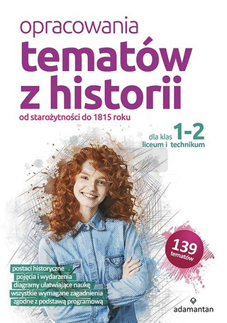 Opracowania tematów z historii dla klas 1-2 LO
