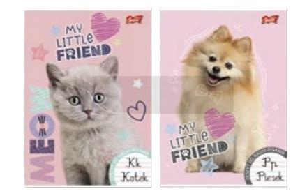Zeszyt A4/32K linia 2kol My little friend (15szt)