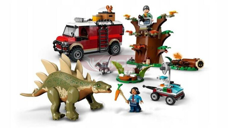 LEGO JURASSIC WORLD 76965 DINOMISJE ODKRYCIE STEGOZAURA zestaw klocków 6+