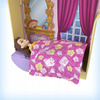 DISNEY ZAMEK KSIEŻNICZKI + LALKA KSIĘŻNICZKA BELLA mała laleczka 9 cm HLW92