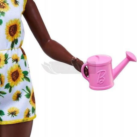 Lalka Barbie ogrodniczka zestaw warzywa HCD45
