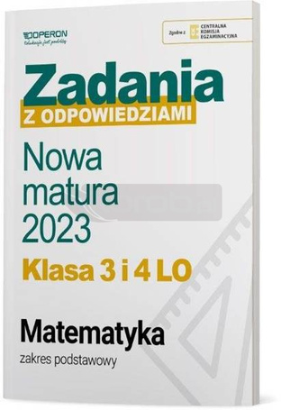Matura 2023 Matematyka. Zadania z odp. 3-4 kl ZP