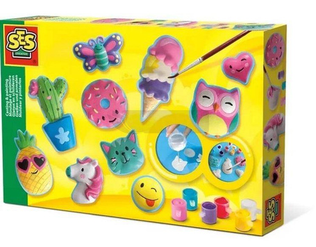 Odlewy gipsowe - Wesołe figurki