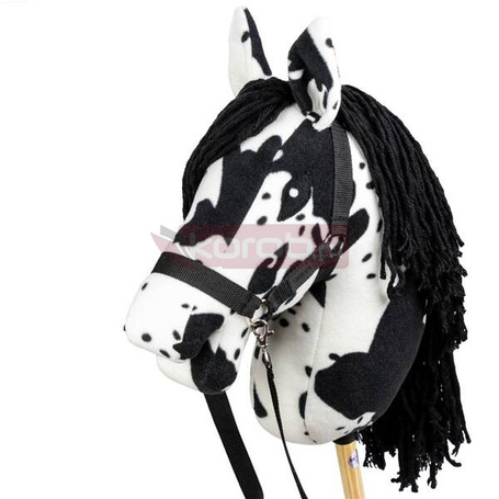 Hobby Horse Skippi. Koń na kiju karo-srokaty