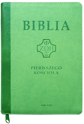 Biblia pierwszego Kościoła z paginat. suwak zieleń