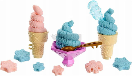 FROZEN LALKA KSIĘŻNICZKA ELSA MAGICZNA LODZIARNIA HMJ48