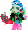 LALKA MONSTER HIGH STRASZYSEKRETY Neonowa GHOULIA YELPS + akcesoria HNF81
