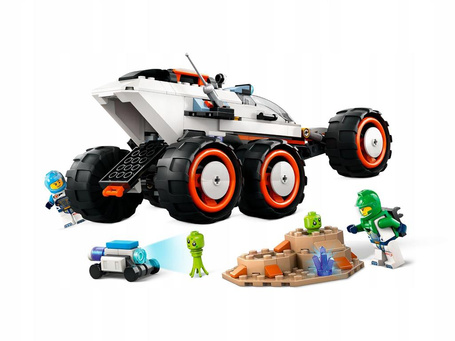 LEGO CITY SPACE 60431 KOSMICZNY ŁAZIK I BADANIE ŻYCIA W KOSMOSIE klocki +6l