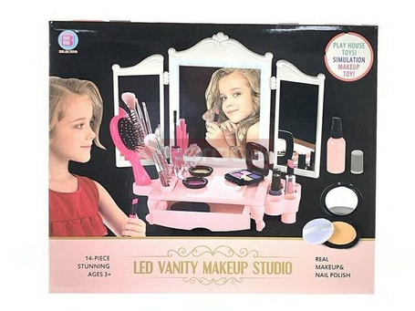 Toaletka na stół z wyposażeniem 14el