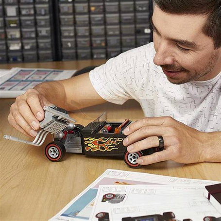 KLOCKI MEGA CONSTRUX HOT WHEELS Street Rodder HDJ97