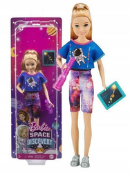 LALKA BARBIE STACIE Space Discovery lalka + akcesoria GTW29