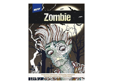 Kolorowanka antystresowa Zombie 210x290mm