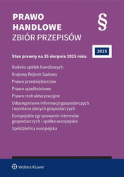 Prawo handlowe. Zbiór przepisów w.44 2025