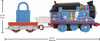 FISHER PRICE TOMEK ZESTAW TORÓW do zabawy EPICKA PĘTLA Plac remontowy HJY30