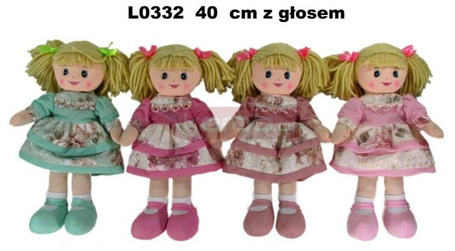 Lalka z głosem 40cm MIX