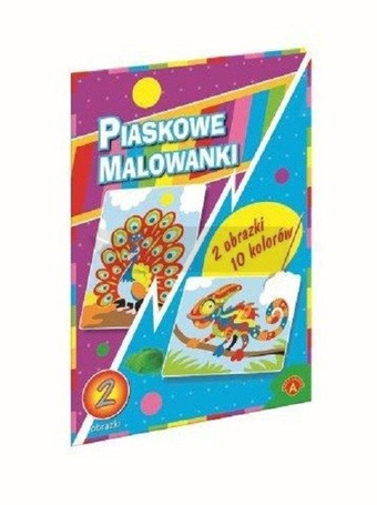 Piaskowe malowanki Kameleon, paw ALEX