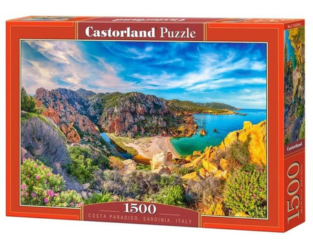 Puzzle 1500 Costa Paradiso, Sardinia, Italy CASTOR