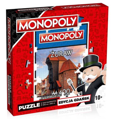 Puzzle 1000 Monopoly Gdańsk Żuraw