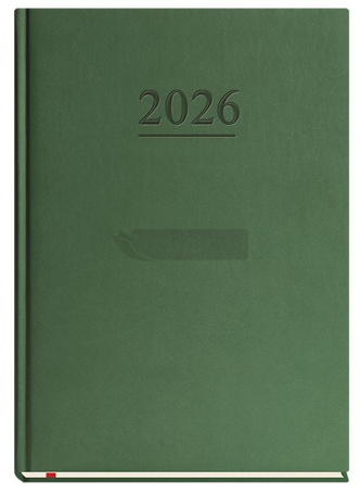 Terminarz 2026 A4 tygodniowy uniwersalny zielony