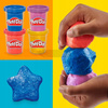 PLAY DOH CIASTOLINA zestaw 4 TUB z ciastoliną błyszczącą +2 lata G1737