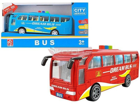 Autobus z napędem 1:32 światło, dźwięk MIX