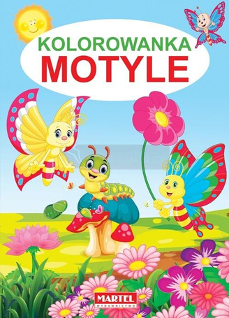 Kolorowanka. Motyle