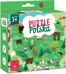 Puzzle Polska 3+