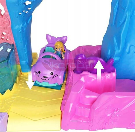 LALKA POLLY POCKET AKWARIUM Z SHANI zestaw do zabawy dla dzieci +4l HKW15