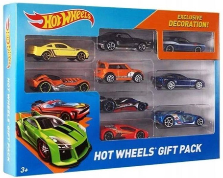 Hot Wheels Samochodzik 9-PAK X6999