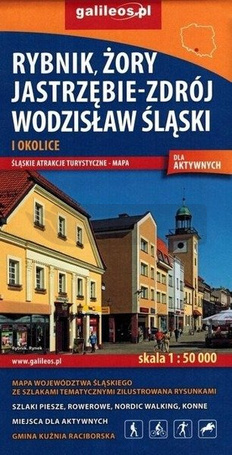 Mapa - Rybnik,Żory,Jastrzębie-Zdrój, Wodzisław...