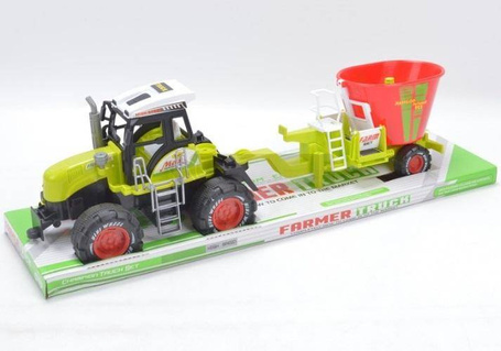 Traktor z maszyną rolniczą