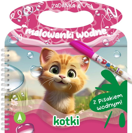 Zadanka & malowanki wodne. Kotki
