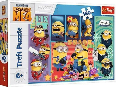 Puzzle 160 Minionkowa radość TREFL