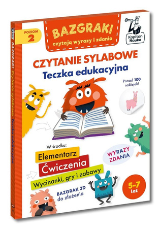 Kapitan Nauka. Bazgraki czytają wyrazy i zdania