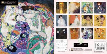 Kalendarz 2026 ścienny kwadrat Gustav Klimt
