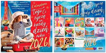 Kalendarz 2026 ścienny Classic Tego Ci życzę