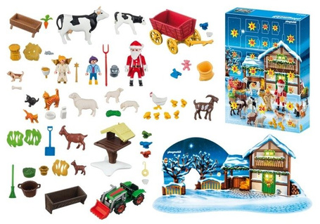 PLAYMOBIL 6624 Kalendarz adwentowy "Święta w gospodarstwie rolnym"