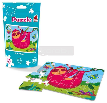 Puzzle edukacyjne - Leniwiec