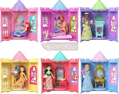 Disney Princess Wieża niespodzianka z lalką mix
