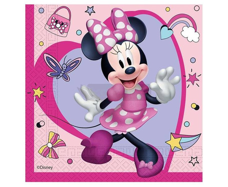Serwetki papierowe Myszka Minnie 33x33cm 20szt