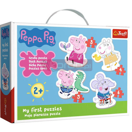 Puzzle Baby Urocza Świnka Peppa